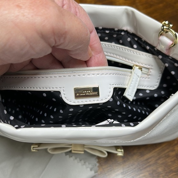 Lulu by Lulu Guinness luxury hand bag gold tone hardware shoulder evening wear - Picture 13 of 13